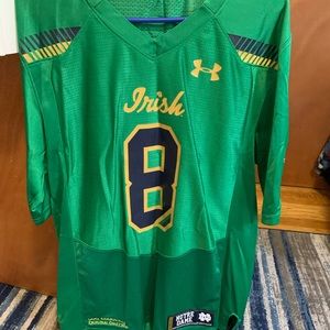 Notre Dame UA Shamrock Series Jersey Small